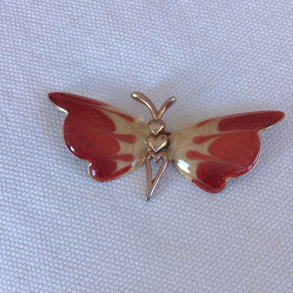 Vintage Butterfly Brooch